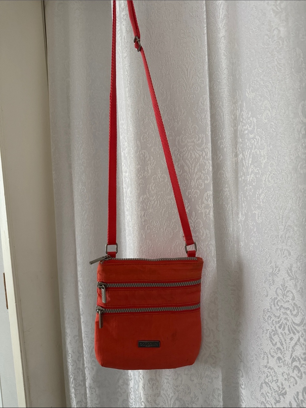BAGGALLINI PEACH Small Crossbody Shoulder Bag